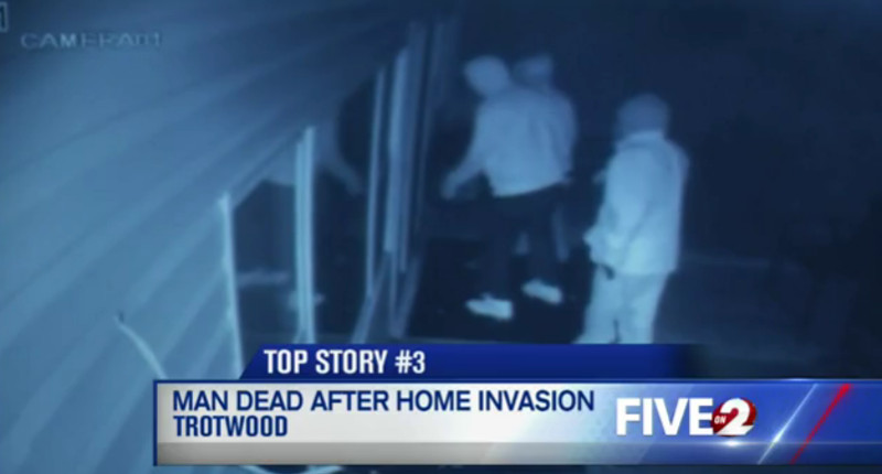 Mom Defends Children Against Three Armed Invaders, Killing One